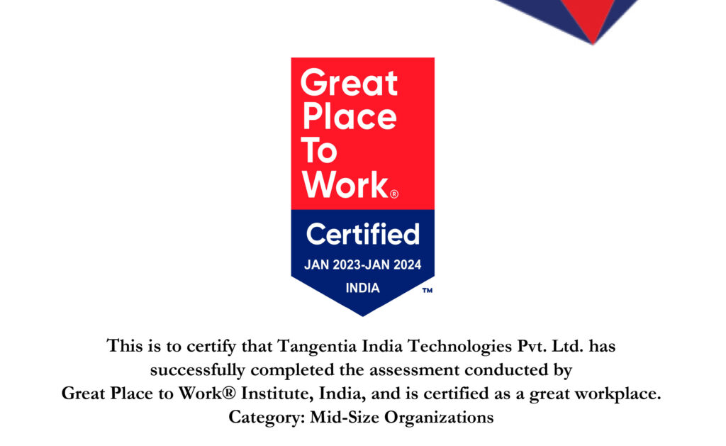 Tangentia | Company Certification