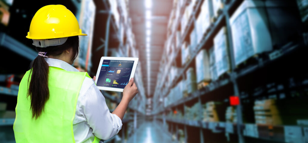 Tangentia|Smart Inventorywarehouse management system concept